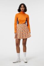 Adina Print Skirt Exuberance Diamond Women J.Lindeberg Clothing 66XF1566 - Image 3