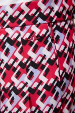 Adina Print Skirt Micro Bridge Rose Red Women J.Lindeberg Clothing 66XF1568 - Image 4