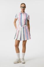 Adina Print Skirt Pink Painted Bridge Women J.Lindeberg Clothing 66XF1606 - Image 3