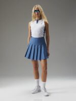 Adina Skirt Blue Horizon Women J.Lindeberg Clothing 66XF1686 - Image 3
