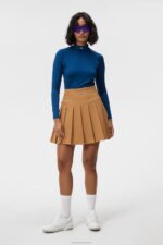 Adina Skirt Chipmunk Women J.Lindeberg Clothing 66XF1571 - Image 2