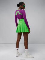 Adina Skirt Classic Green Women J.Lindeberg Clothing 66XF2690 - Image 2