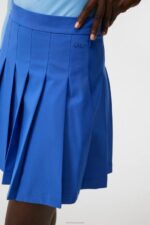 Adina Skirt Dazzling Blue Women J.Lindeberg Clothing 66XF1573 - Image 3