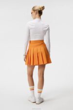 Adina Skirt Russet Orange Women J.Lindeberg Clothing 66XF1681 - Image 2