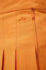 Adina Skirt Russet Orange Women J.Lindeberg Clothing 66XF1681 - Image 5