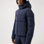 Adler Down Ski Jacket Navy Men J.Lindeberg Clothing 66XF2484