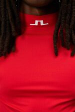 Aello Compression Layer Fiery Red Men J.Lindeberg Clothing 66XF114 - Image 3