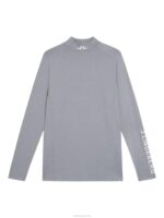 Aello Compression Layer Grey Melange Men J.Lindeberg Clothing 66XF113 - Image 5