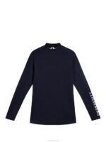 Aello Compression Layer Navy Men J.Lindeberg Clothing 66XF315 - Image 4