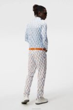 Aello Print Compression Layer Little Boy Blue Diamond Men J.Lindeberg Clothing 66XF111 - Image 3