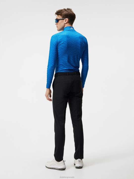 Aello Printed Compression Layer Lapis Bridge Swirl Men J.Lindeberg Clothing 66XF313 - Image 2