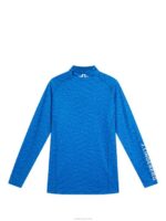 Aello Printed Compression Layer Lapis Bridge Swirl Men J.Lindeberg Clothing 66XF313 - Image 5