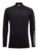 Aello Soft Compression Black Men J.Lindeberg Clothing 66XF352 - Image 5