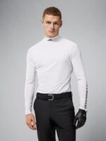 Aello Soft Compression White Men J.Lindeberg Clothing 66XF351 - Image 2