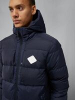 Aerglo Down Jacket Navy Men J.Lindeberg Clothing 66XF2447 - Image 4