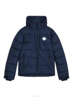 Aerglo Down Jacket Navy Men J.Lindeberg Clothing 66XF2447 - Image 5