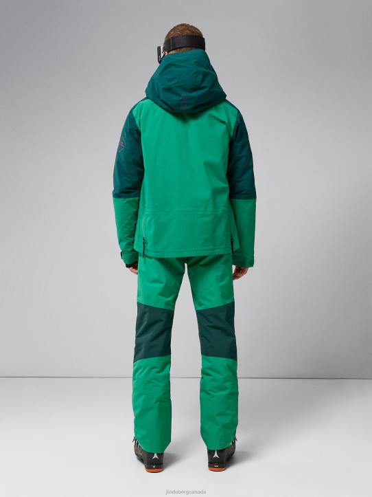 Aerial 2-In-1 Shell Jacket Ponderosa Pine Men J.Lindeberg Clothing 66XF1295 - Image 2