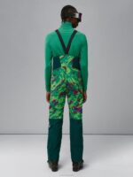 Aerial Bib Print Shell Pant Canimol Green Men J.Lindeberg Clothing 66XF1312 - Image 2
