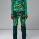 Aerial Bib Print Shell Pant Canimol Green Men J.Lindeberg Clothing 66XF1312