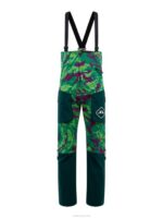 Aerial Bib Print Shell Pant Canimol Green Men J.Lindeberg Clothing 66XF1312 - Image 6