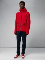 Aerial Lite Jacket Barbados Cherry Men J.Lindeberg Clothing 66XF2439 - Image 2