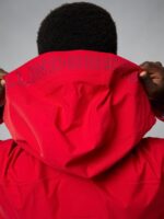 Aerial Lite Jacket Barbados Cherry Men J.Lindeberg Clothing 66XF2439 - Image 4