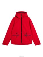 Aerial Lite Jacket Barbados Cherry Men J.Lindeberg Clothing 66XF2439 - Image 5