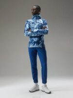 Aerial Print Quater Hood Hibiscus Blue Men J.Lindeberg Clothing 66XF660 - Image 3