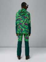 Aerial Pro Print Shell Jacket Canimol Green Men J.Lindeberg Clothing 66XF1284 - Image 2