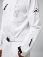 Aerial Shell One Piece White Men J.Lindeberg Clothing 66XF1294 - Image 5