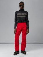 Aerial Shell Pant Barbados Cherry Men J.Lindeberg Clothing 66XF1310 - Image 3