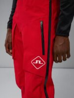 Aerial Shell Pant Barbados Cherry Men J.Lindeberg Clothing 66XF1310 - Image 4
