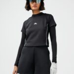 Ahava Golf Top Black Women J.Lindeberg Clothing 66XF2642
