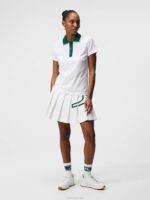 Alea Polo White Women J.Lindeberg Clothing 66XF1496 - Image 3