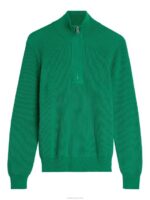 Alex Half Zip Knitted Sweater Bosphorus Men J.Lindeberg Clothing 66XF1058 - Image 4