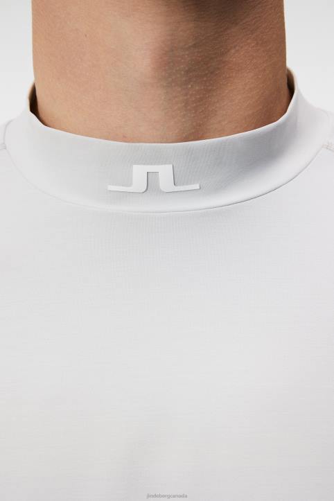 Alf T-shirt Light Grey Melange Men J.Lindeberg Clothing 66XF67 - Image 4