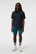 Alf T-shirt Navy Melange Men J.Lindeberg Clothing 66XF68 - Image 2