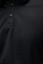 Alfred Polo Black Men J.Lindeberg Clothing 66XF226 - Image 5