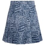Alice Printed Tx Jersey Skirt Navy Croco Women J.Lindeberg Clothing 66XF2734