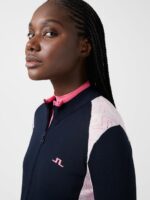 Alma Golf Sweater Navy Women J.Lindeberg Clothing 66XF2835 - Image 3