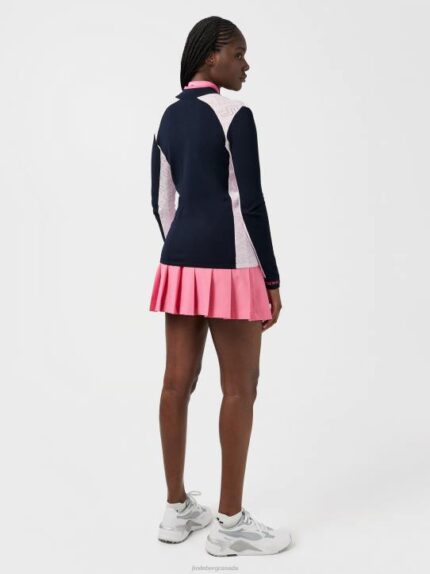 Alma Golf Sweater Navy Women J.Lindeberg Clothing 66XF2835
