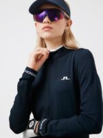Alma Sweater Navy Women J.Lindeberg Clothing 66XF2820 - Image 3