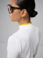 Alma Sweater White Women J.Lindeberg Clothing 66XF2819 - Image 4