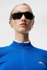 Almaida Knitted Sweater Lapis Blue Women J.Lindeberg Clothing 66XF1843 - Image 4