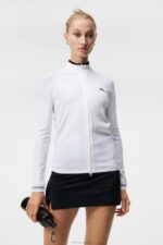 Almaida Knitted Sweater White Women J.Lindeberg Clothing 66XF1844