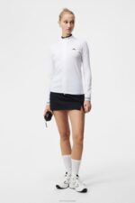 Almaida Knitted Sweater White Women J.Lindeberg Clothing 66XF1844 - Image 3