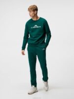 Alpha Crew Neck Sweatshirt Rain Forest Men J.Lindeberg Clothing 66XF642 - Image 3