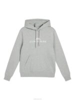 Alpha Hoodie Light Grey Melange Men J.Lindeberg Clothing 66XF641 - Image 5