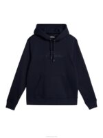 Alpha Hoodie Navy Men J.Lindeberg Clothing 66XF538 - Image 5