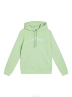 Alpha Hoodie Patina Green Women J.Lindeberg Clothing 66XF1895 - Image 5